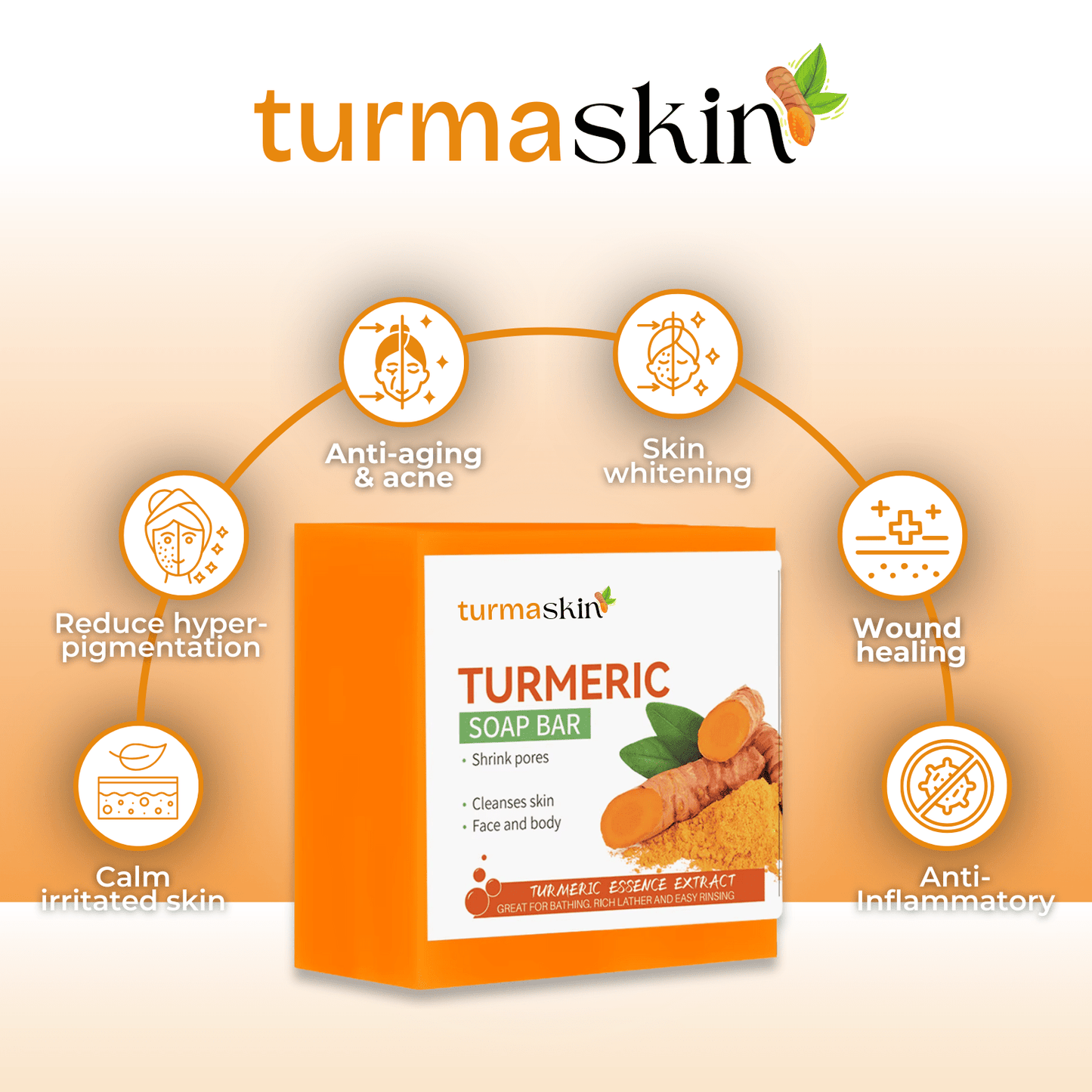 Turmaskin™ Turmeric Soap Bar - Turmaskin