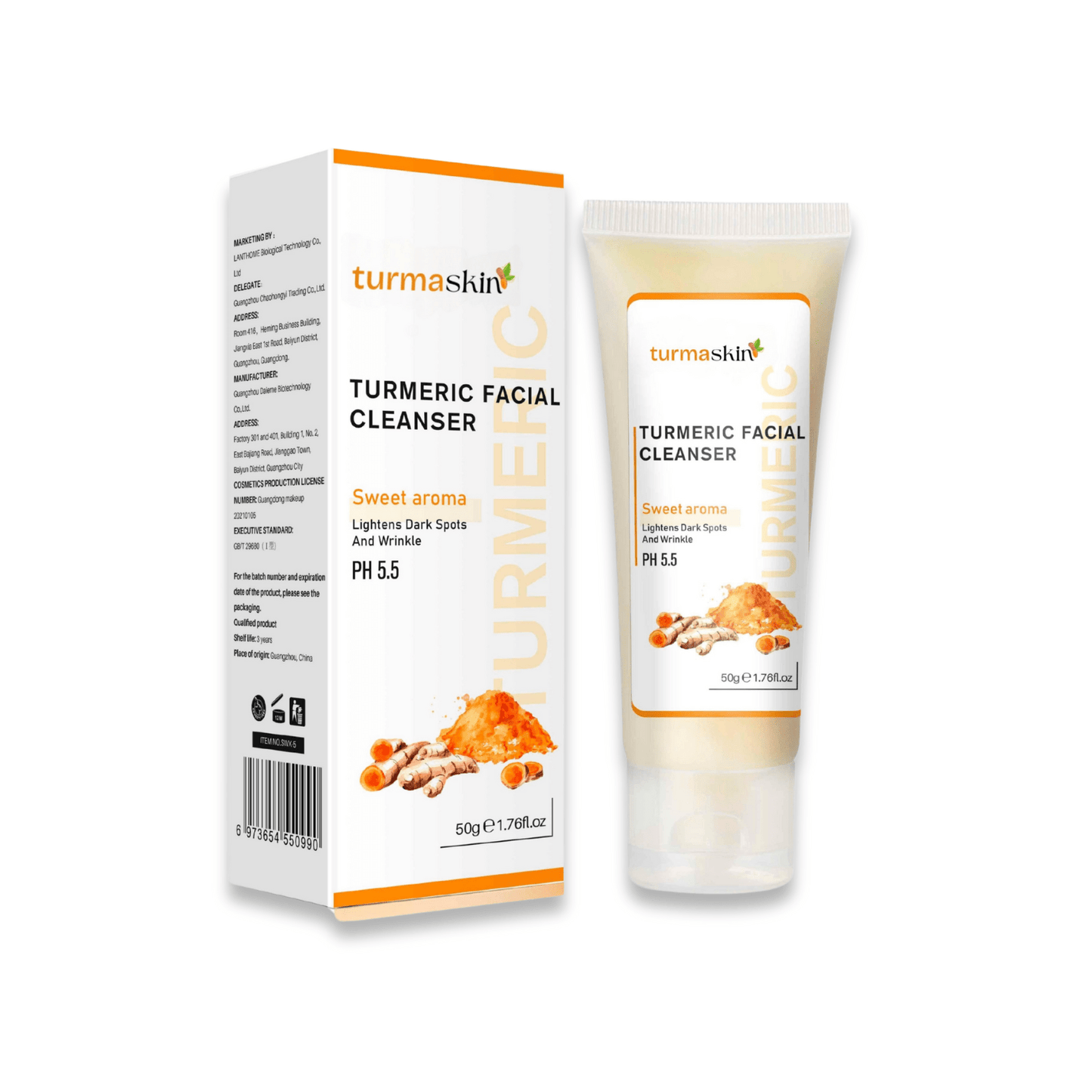 Turmaskin™ Turmeric Facial Cleanser - Turmaskin