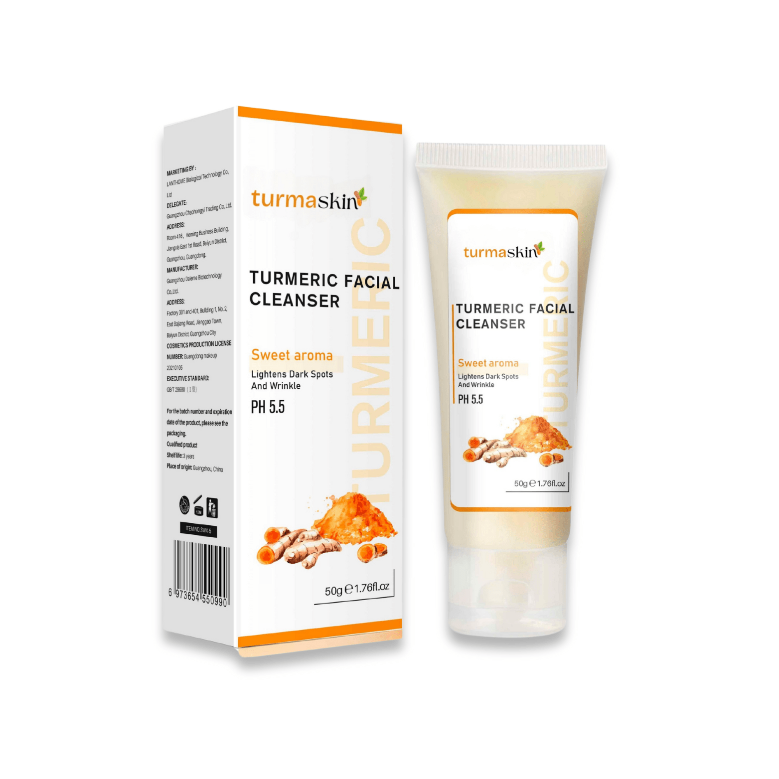 Turmaskin™ Turmeric Facial Cleanser - Turmaskin